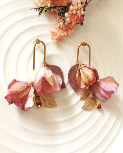 Przejdź do produktu Kolczyki kwiaty