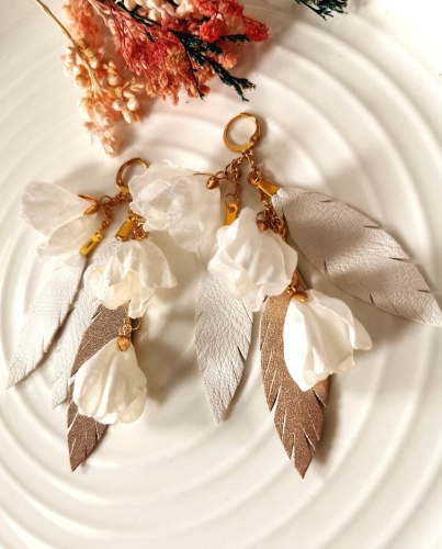 Przejdź do produktu Kolczyki kwiaty