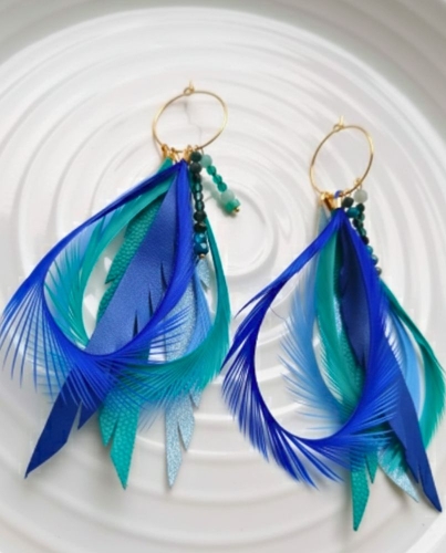 Przejdź do produktu kolczyki z piórami