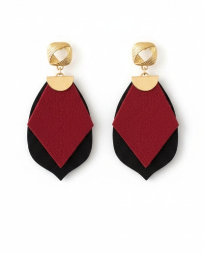 Przejdź do produktu Kolczyki z włoskiej skóry