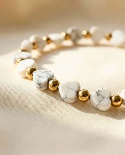 Przejdź do produktu Piękna bransoletka z sercami