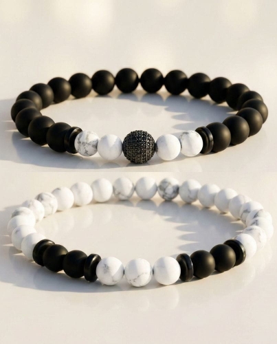 Przejdź do produktu Zestaw dwóch hipnotyzujących bransoletek